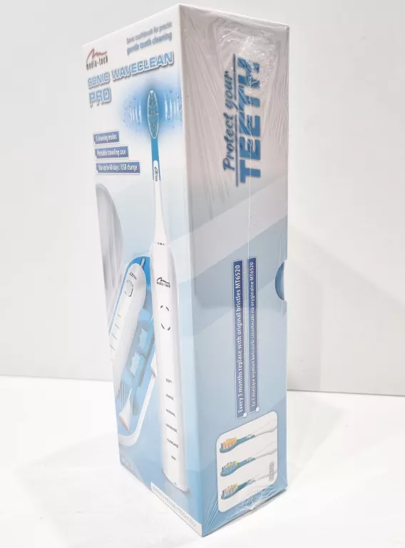 SZCZOTECZKA SONICZNA MEDIA TECH SONIC WAVECLEAN