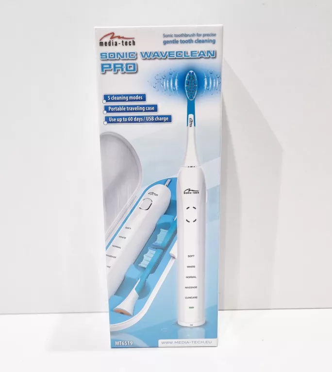 SZCZOTECZKA SONICZNA MEDIA TECH SONIC WAVECLEAN