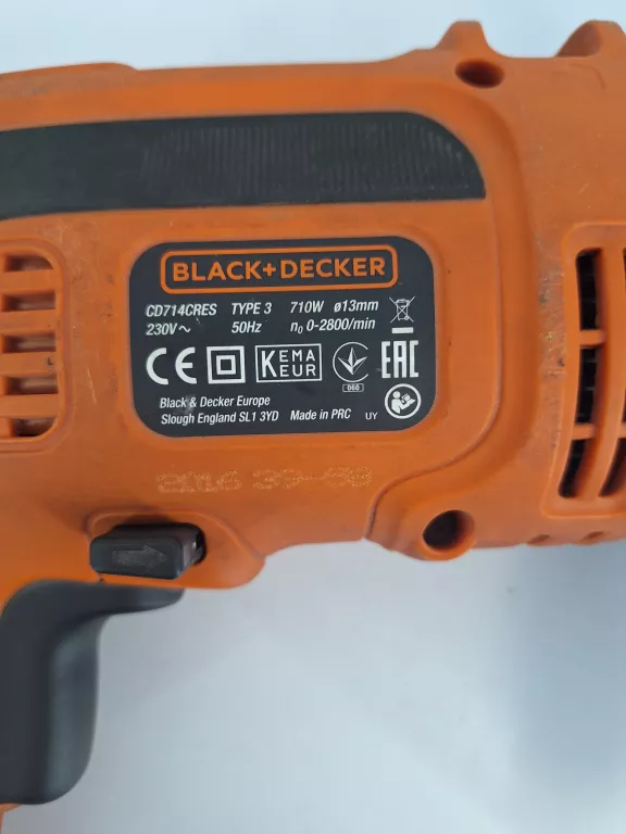 WIERTARKA UDAROWA BLACK+DECKER SL 1 3YD