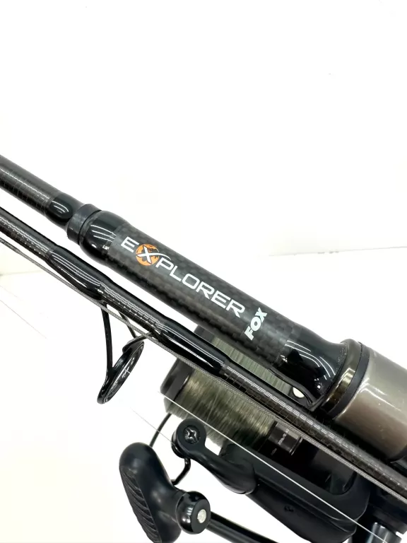 WĘDKA FOX EXPLORER 8-10FT 3LB Z KOŁOWROTKIEM FOX EOS 12000
