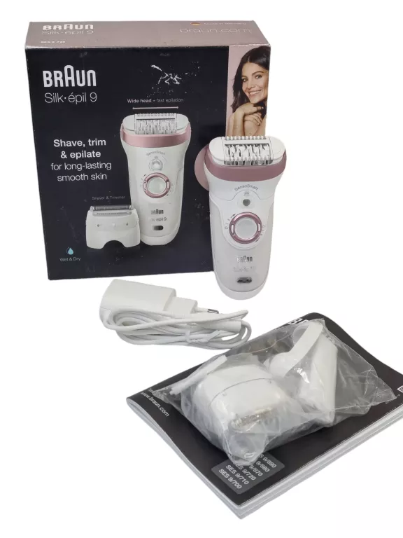 DEPILATOR BRAUN SILK-EPIL 9-720 *5378* /KOMPLET