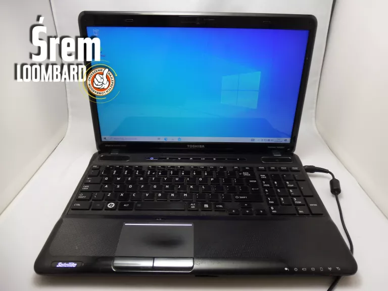 LAPTOP TOSHIBA SATELITE A660, INTEL I3 CPU, 4GB RAM/500GB DYSK, ŁAD