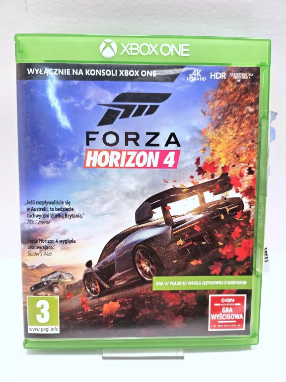 GRA FORZA HORIZON 4 XBOX ONE