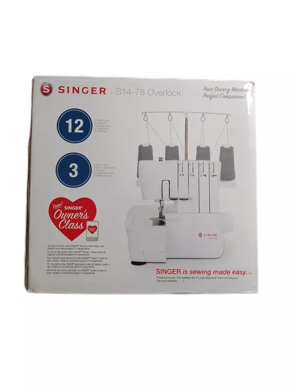 MASZYNA DO SZYCIA SINGER OVERLOCK S14-78