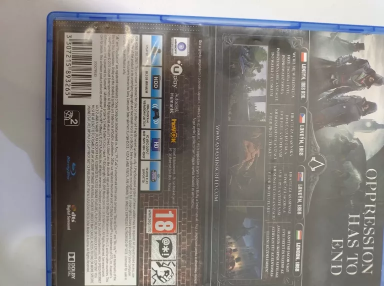 GRA NA PS4 ASSASIN CREED SYNDICATE