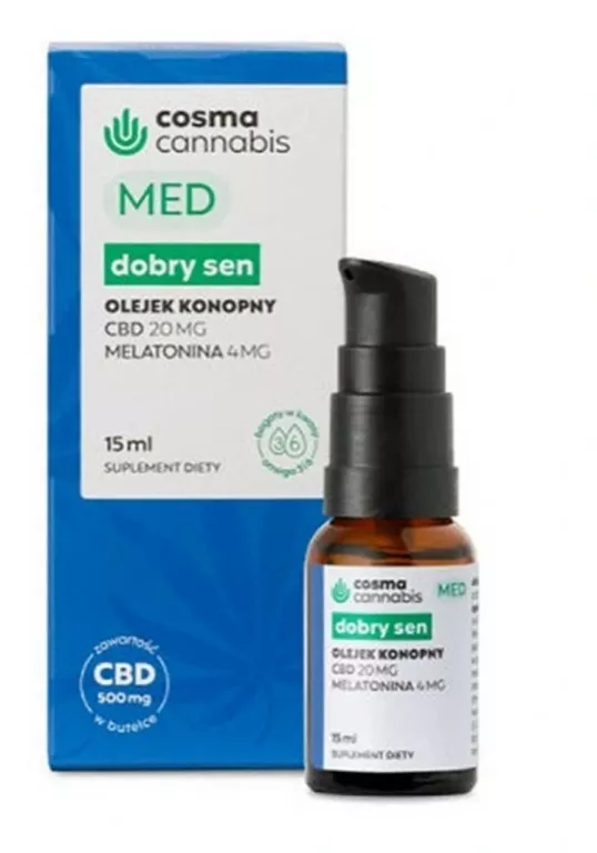 COSMA CANNABIS MED DOBRY SEN + MELATONINA