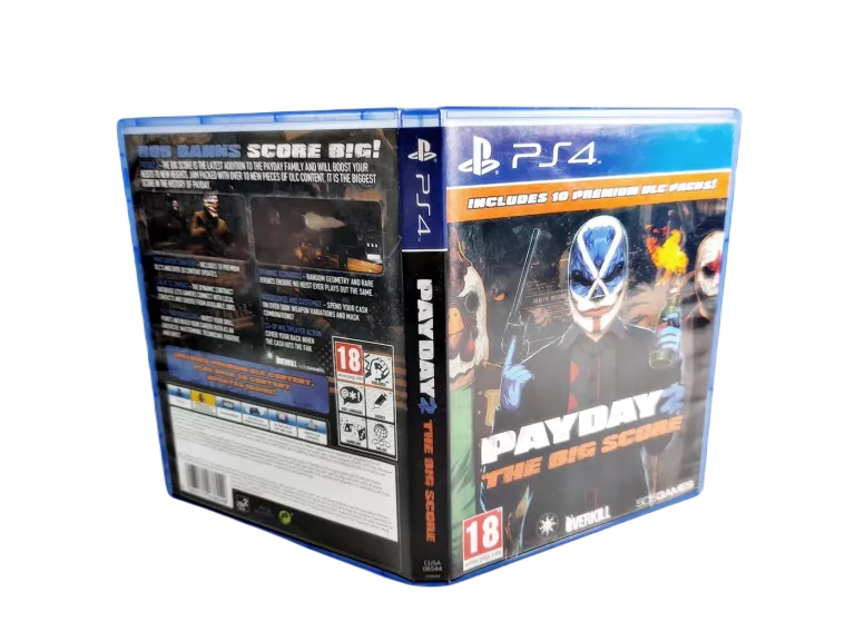 GRA NA KONSOLE PS4 PAYDAY 2 GRA AKCJI THE BIG SCORE