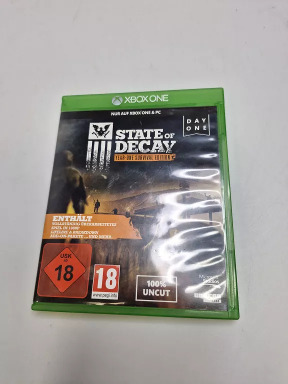 GRA NA XBOX ONE STATE OF DECACY