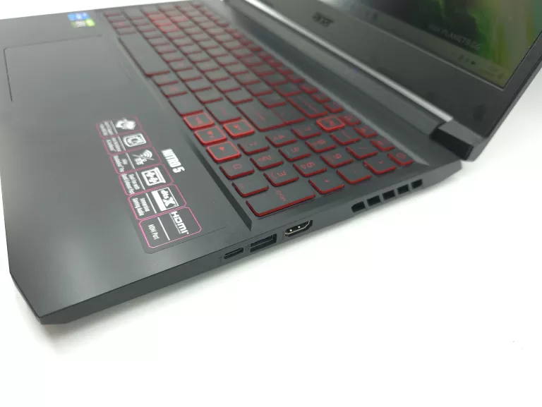 LAPTOP ACER NITRO 5 I5-11400H/16GB/512 RTX3050TI W11 IDEAŁ
