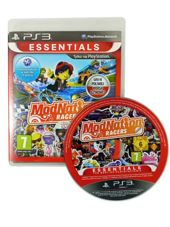 PS3 MODNATION RACERS PL