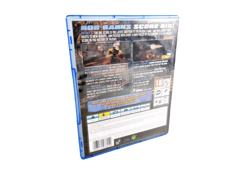 GRA NA KONSOLE PS4 PAYDAY 2 GRA AKCJI THE BIG SCORE