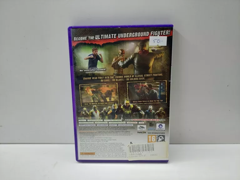 FIGHTERS UNCAGED XBOX 360