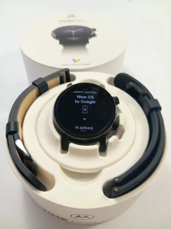 SMARTWATCH MOTORLA MOTO 360 3.GEN KOMPLET + AKCESORIA