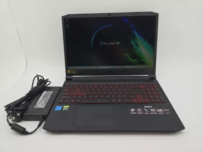 LAPTOP ACER NITRO 5 I5-11400H/16GB/512 RTX3050TI W11 IDEAŁ