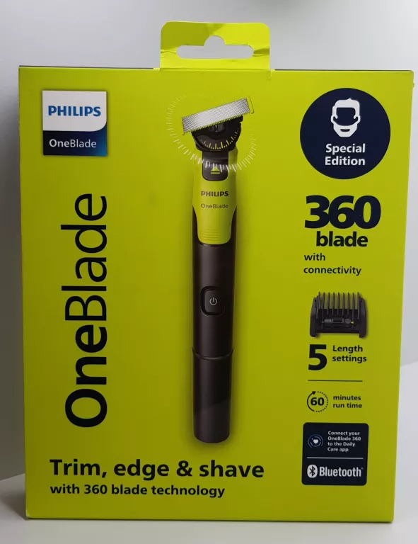 GOLARKA TRYMER PHILIPS ONEBLADE 360 QP4530/30 NASADKA 5W1