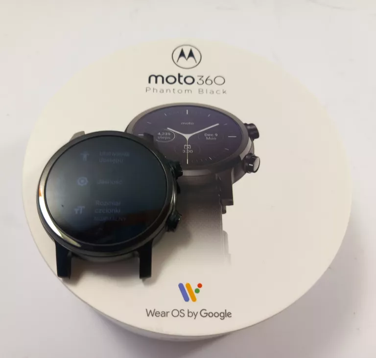 SMARTWATCH MOTORLA MOTO 360 3.GEN KOMPLET + AKCESORIA