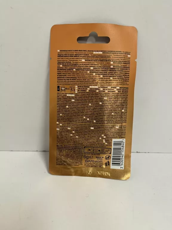 GARNIER MOISTURE FRESH LOOK EYE TISSUE MASK MASECZKA