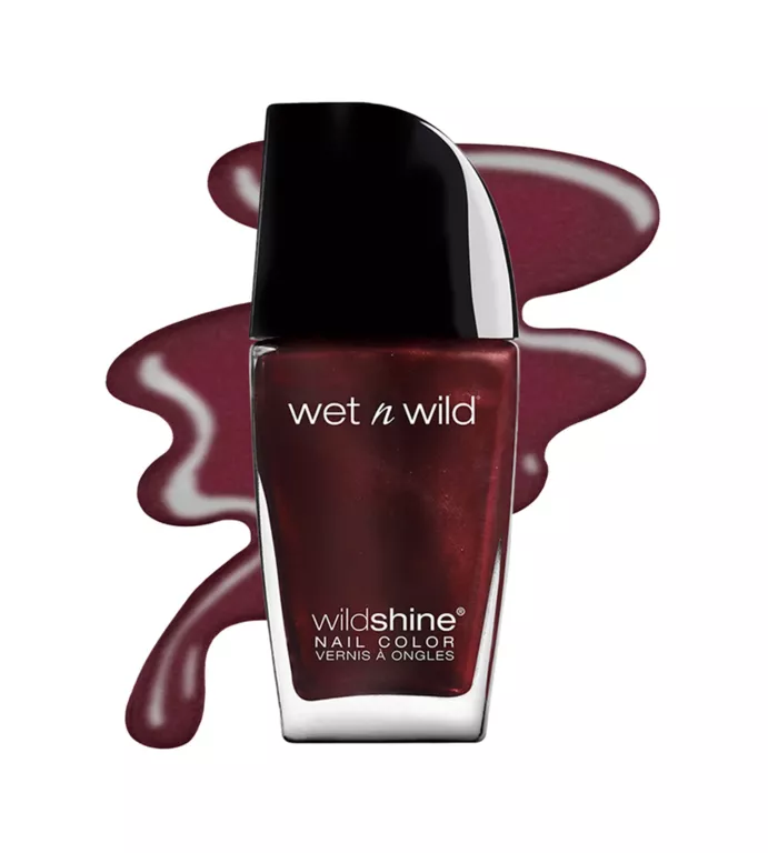 WET N WILD LAKIER DO PAZNOKCI BURGUD CREME WILD SHINE 12,3 ML