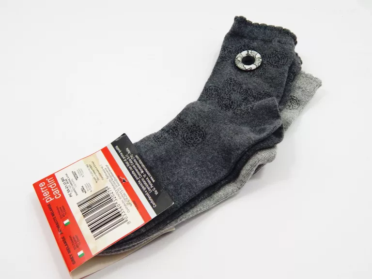 SKARPETY DAMSKIE PIERRE CARDIN 36-40 GUZIKI 2-PAK