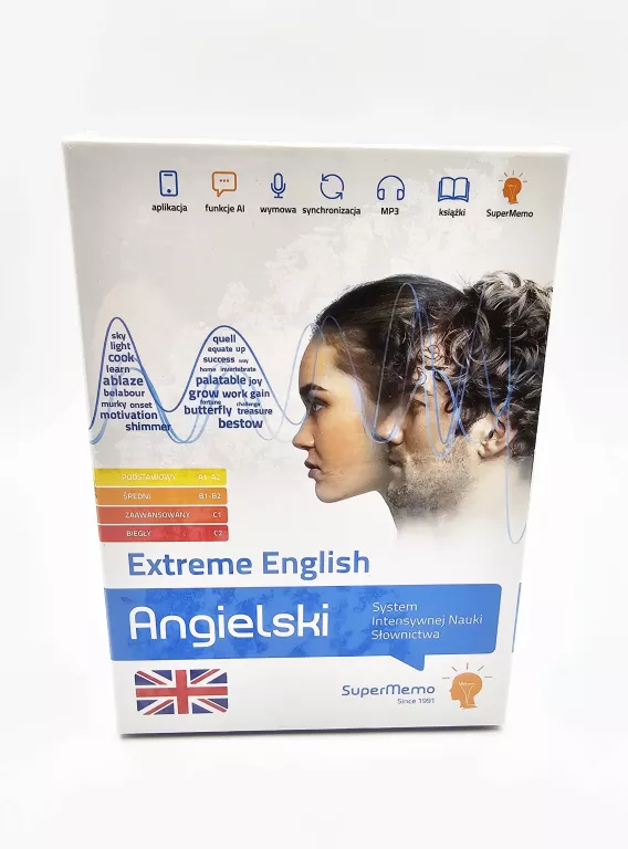 SYSTEM INTENSYWNEJ NAUKI SŁOWNICTWA EXTREME ENGLISH ANGIELSKI A1-C2
