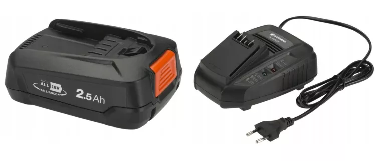 ZESTAW STARTOWY GARDENA P4A PBA 18V/45+ AL 1830 CV 4078500054447