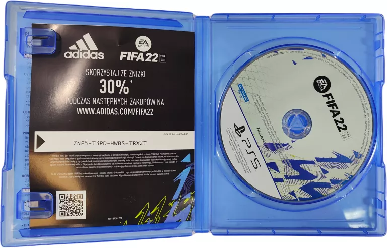 GRA PLAYSTATION 5 FIFA 22 PS5 POLSKA WERSJA ELECTRONIC ARTS