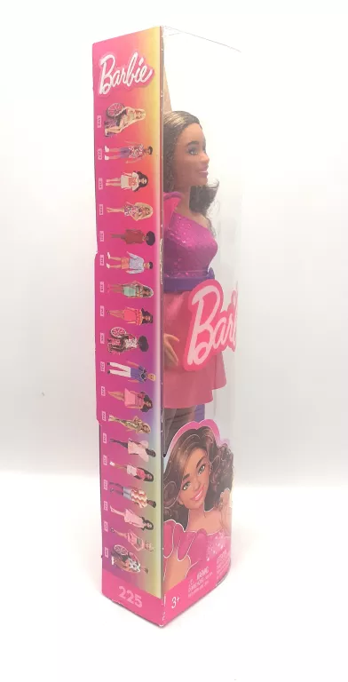 LALKA BARBIE FASHIONISTAS SUKIENKA WIECZOROWA HRH22