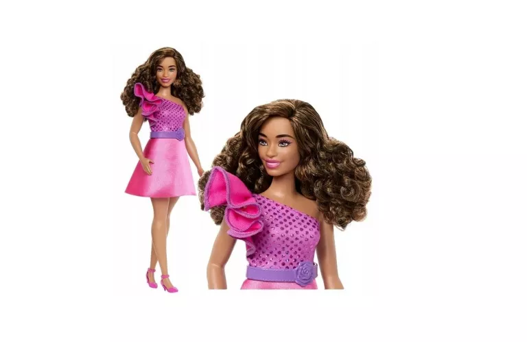LALKA BARBIE FASHIONISTAS SUKIENKA WIECZOROWA HRH22