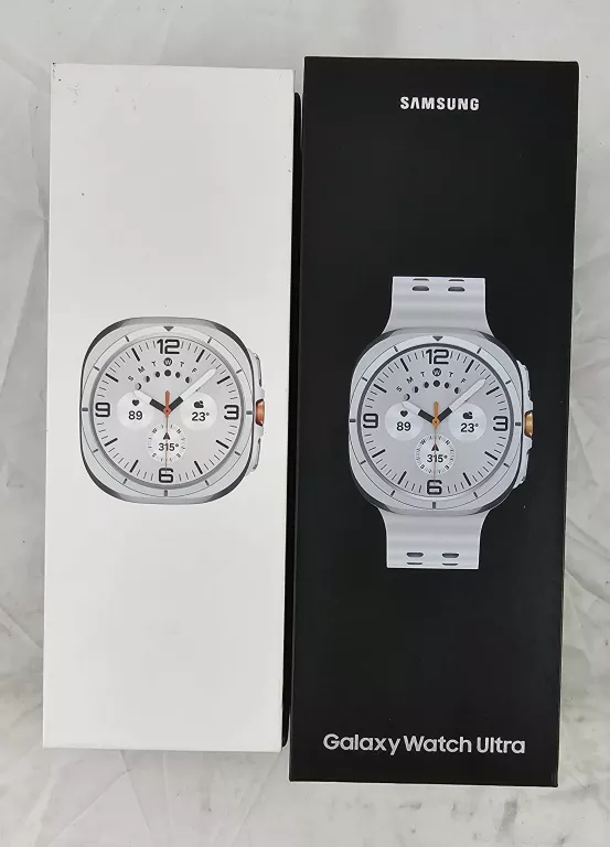 SAMSUNG GALAXY WATCH ULTRA BIAŁY KOMPLET