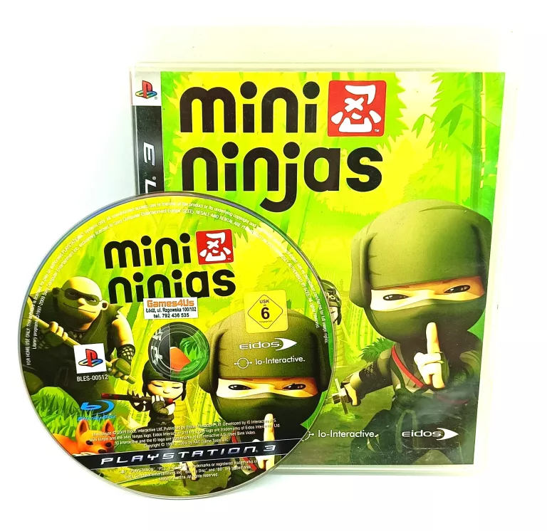 GRA MINI NINJAS PS3