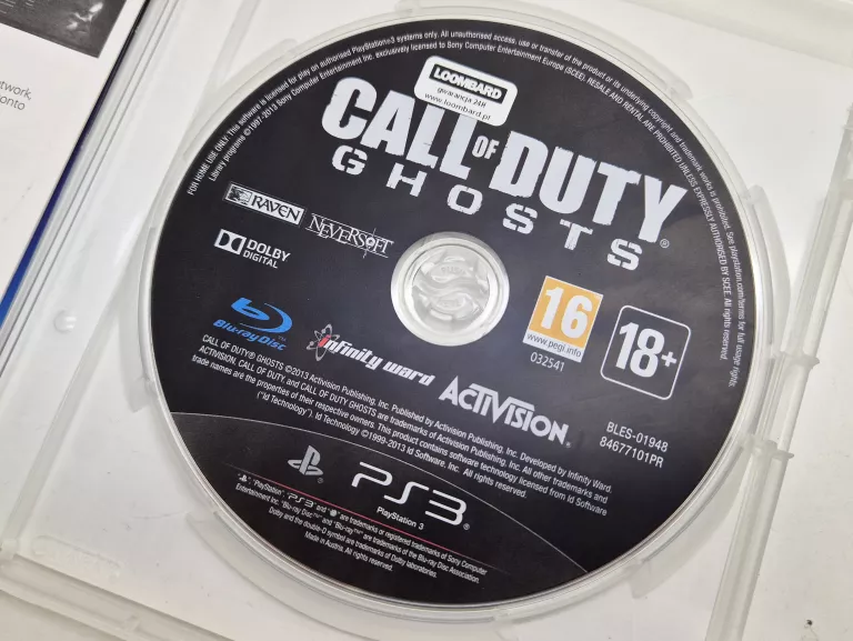 GRA PS3 CALL OF DUTY GHOSTS PL