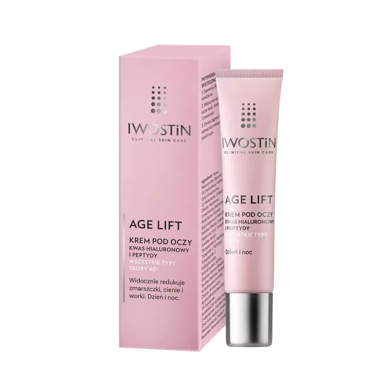 IWOSTIN AGE LIFT KREM OCHRONNY PRZECIWZMARSZCZKOWY SPF 50+ 40 ML