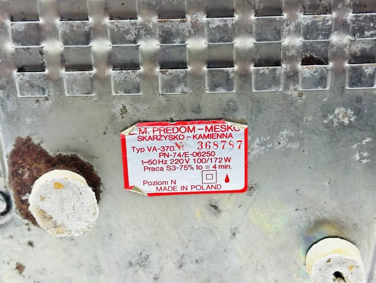 SOKOWIRÓWKA PREDOM MESKO VA-370 PRL
