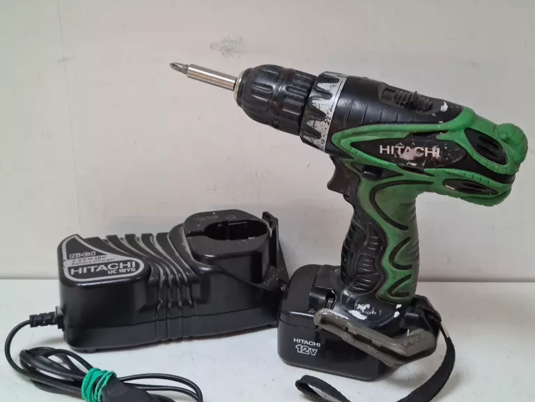 WKRĘTARKA HITACHI DS12DVF3 12V + ŁADOWARKA