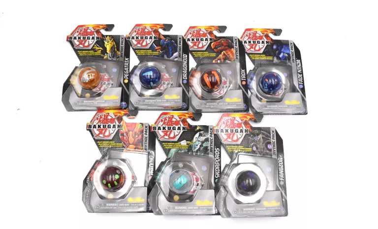 BAKUGAN MYTHIC PACK - RÓŻNE RODZAJE