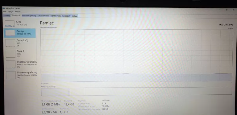LAPTOP LENOVO THINKPAD W540 I7 16/250SSD+500GBHDD NVIDIA QUADRO K2100M BDB