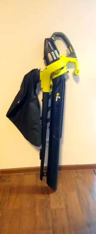 RYOBI DMUCHAWA ODKURZACZ AKUMULATOROWA Z ROZDRABNIACZEM OBV18 18V AKU ŁAD