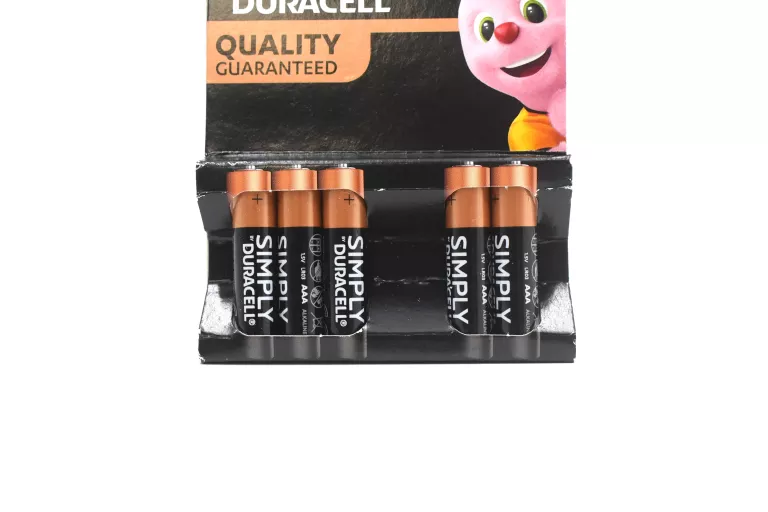 BATERIE ALKALICZNE SIMPLY DURACELL AAA (R03) 5 SZT