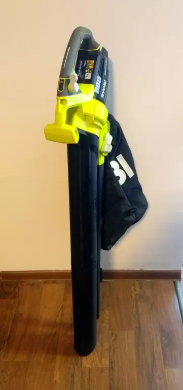 RYOBI DMUCHAWA ODKURZACZ AKUMULATOROWA Z ROZDRABNIACZEM OBV18 18V AKU ŁAD