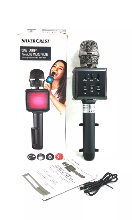 MIKROFON SILVERCREST KARAOKE BLUETOOTH