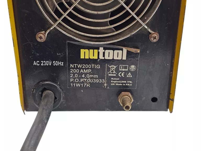 SPAWARKA INTWENTOROWA NUTOOL NTW200TIG 200A | 230V | 2-4MM
