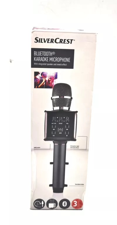 MIKROFON SILVERCREST KARAOKE BLUETOOTH