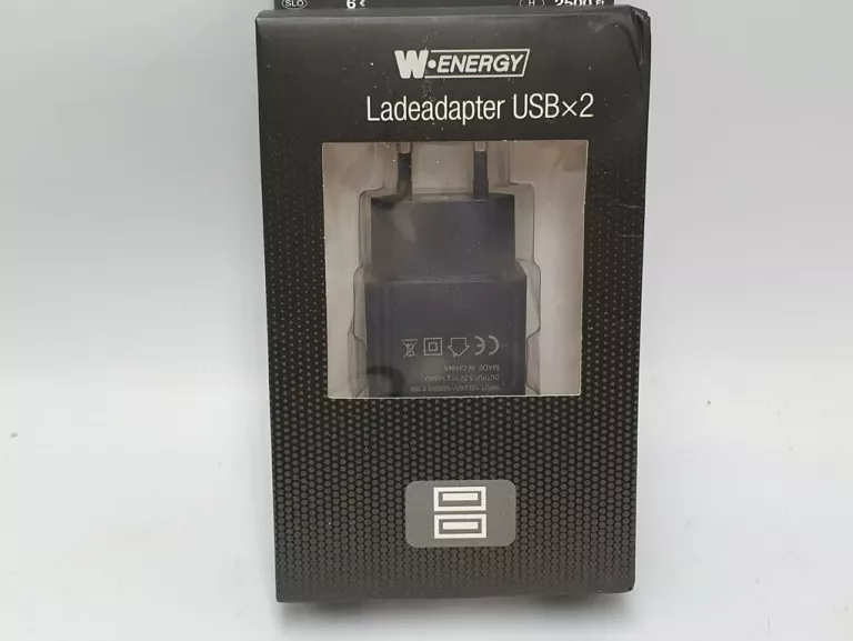 ŁADOWARKA E-ENERGY 2 X USB CZARNA