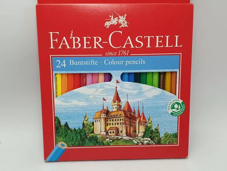 KREDKI FABER-CASTELL 24 SZT COLOUR PENCILS