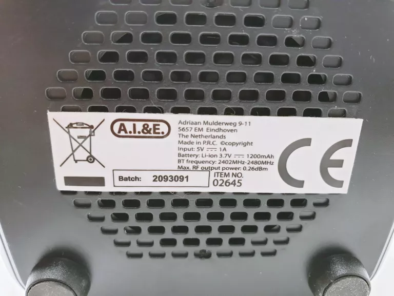 GŁOŚNIK BT A.I.&E.02645