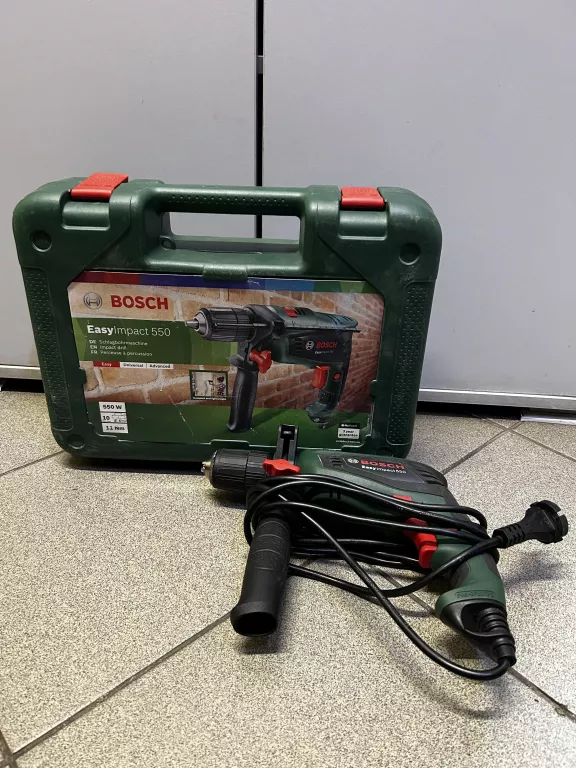 WIERTARKA UDAROWA BOSCH EASY IMPACT 550 550 W SPRAWNA! POLECAM!
