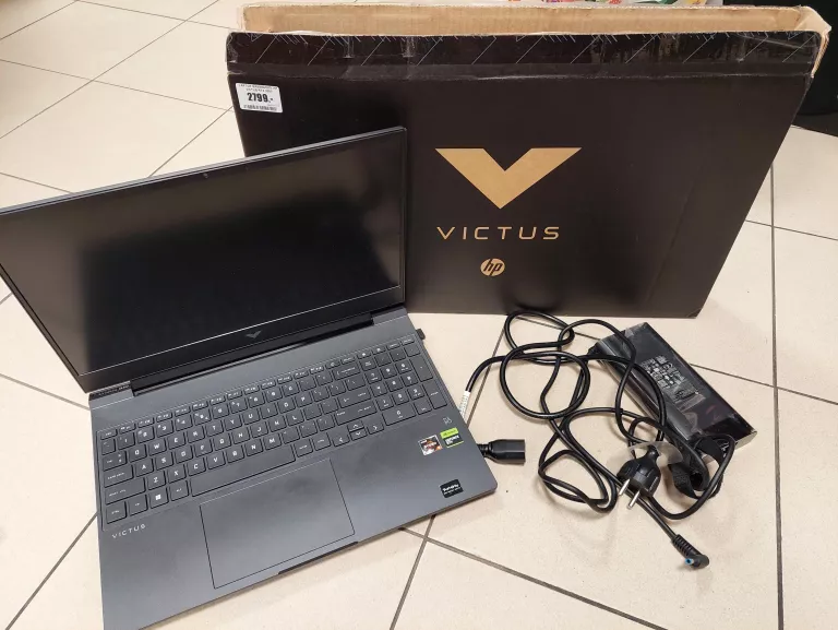 LAPTOP GAMINGOWY HP VICTUS RTX 3050