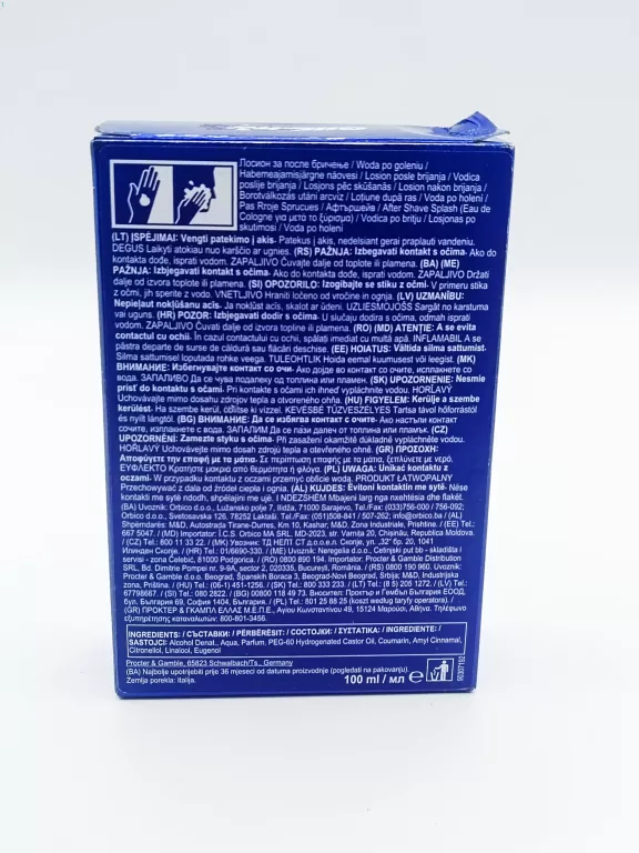 GILLETTE STORM FORCE 100 ML WODA PO GOLENIU