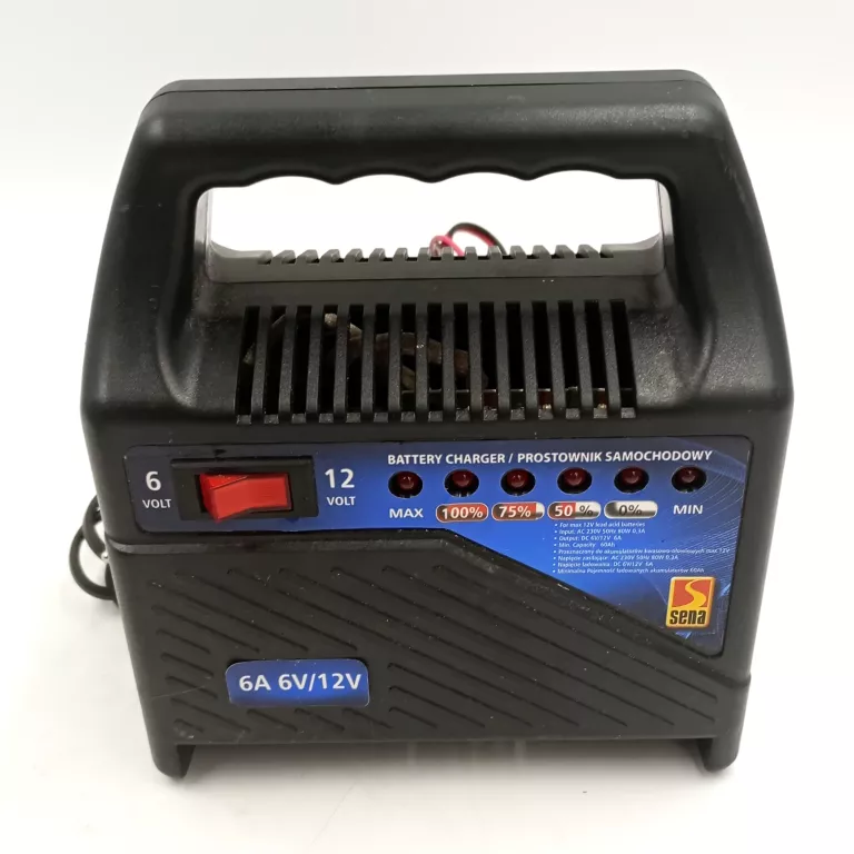 PROSTOWNIK SENA 6A 6V/12V/KABLE