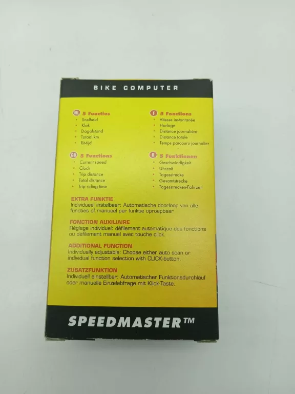 SIGMA SPEEDMASTER 5000 LICZNIK
